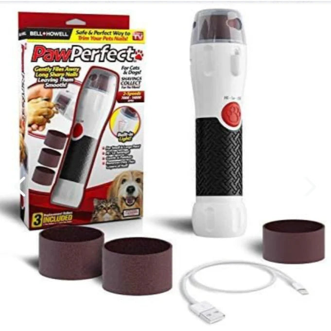 Cortador Uñas Mascotas con Limas 360°